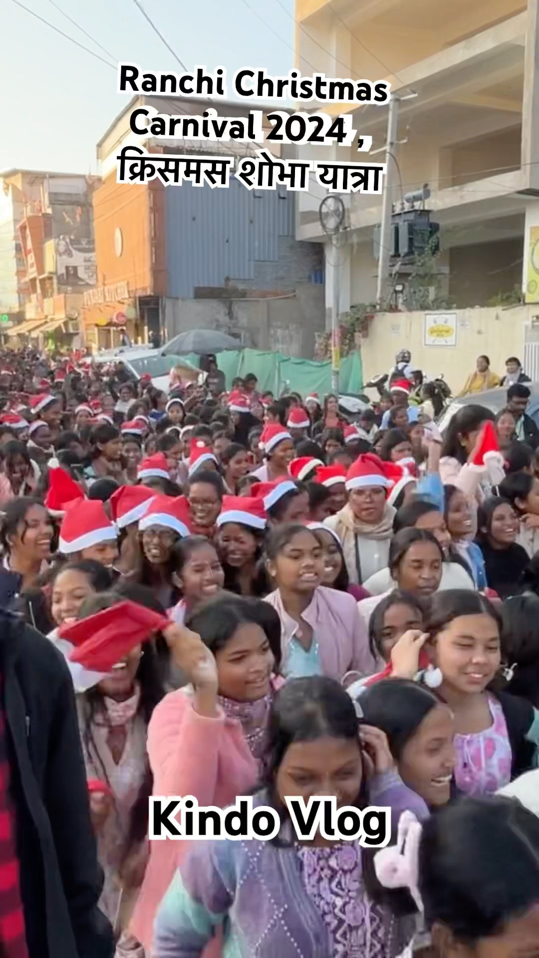 Ranchi Christmas Carnival 2024 , क्रिसमस शोभा यात्रा/video74